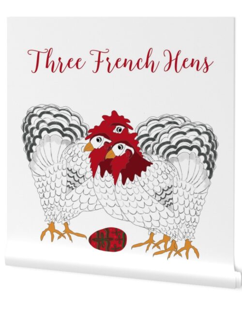 Mini 12 Days of Christmas 3 French Hens Wallpaper