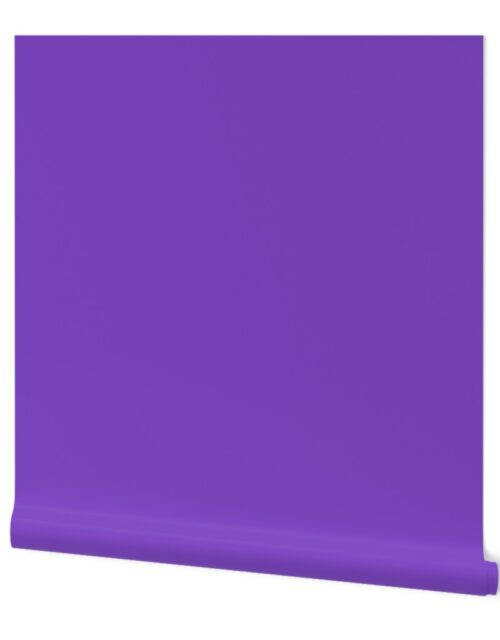 Ultra Violet Solid Purple Coordinate for Halloween Grinning Faces Wallpaper