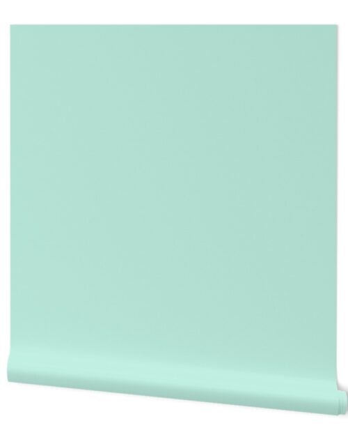 Pastel Easter Aqua Solid Coordinate Color Wallpaper