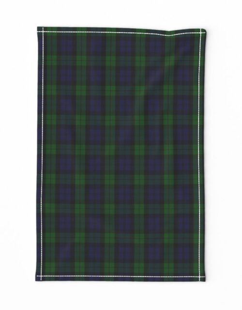 Military  Blackwatch Scottish Tartan Plaid Tea Towel