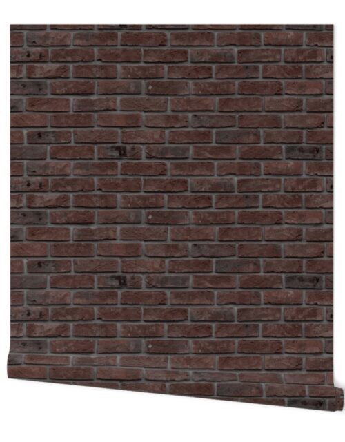 New York Brown Stone  Brick Wall in Realistic Photo-Effect Life Size Wallpaper