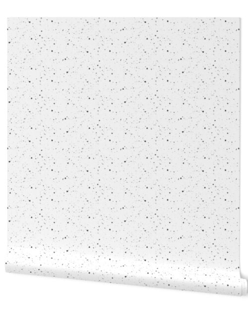 Grey Speckled Terrazzo Seamless Repeat Wallpaper