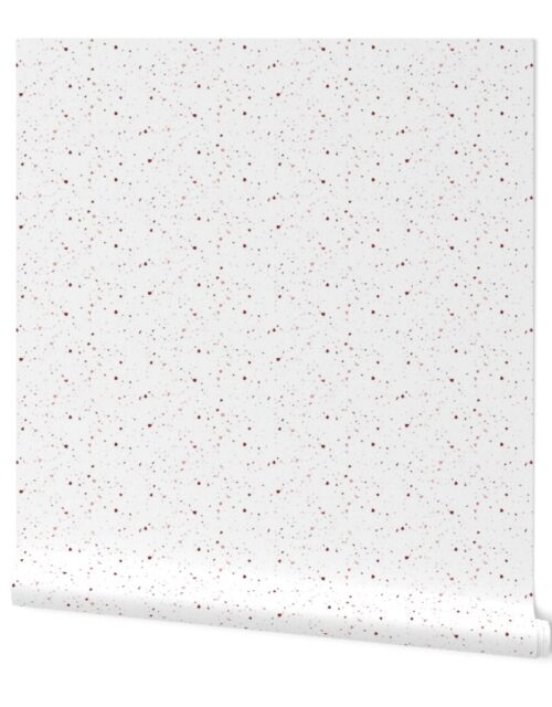 Red Speckled Terrazzo Seamless Repeat Wallpaper