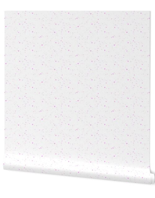 Pink and White Speckled Terrazzo Seamless Repeat Wallpaper