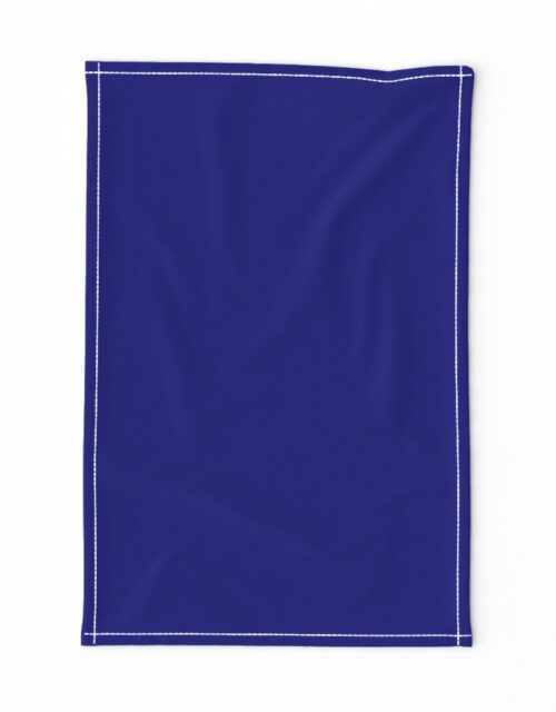 California Blue Official State Solid Color Tea Towel