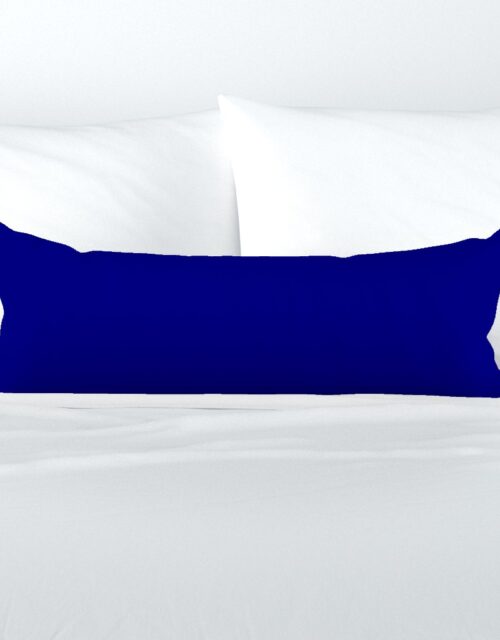 California Blue Official State Solid Color Extra Long Lumbar Pillow