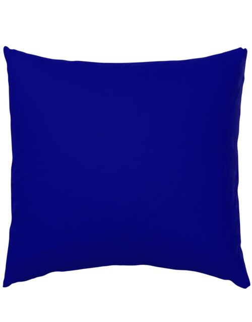 California Blue Official State Solid Color Euro Pillow Sham