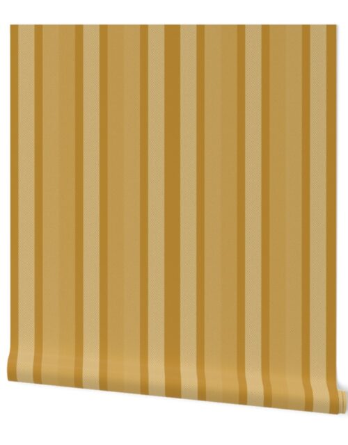 Large Honey Shades Modern Interior Design Stripe Wallpaper