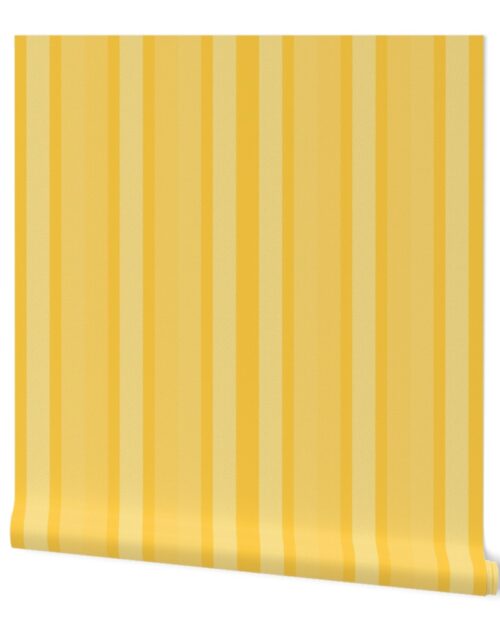 Large Buttercup Shades Modern Interior Design Stripe Wallpaper