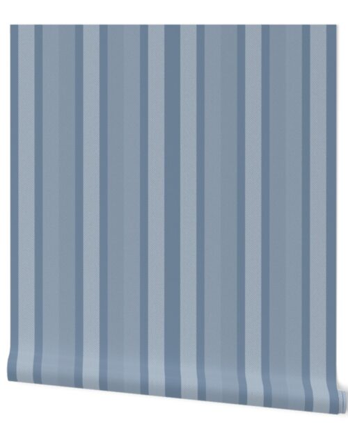 Large Fog Shades Modern Interior Design Stripe Wallpaper