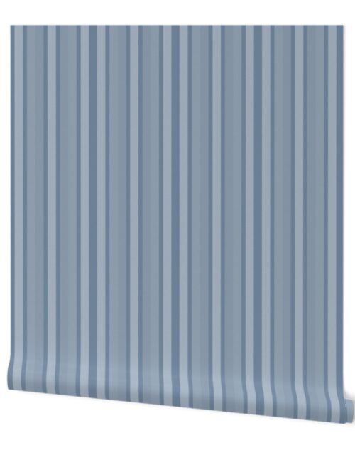 Small Fog Shades Modern Interior Design Stripe Wallpaper