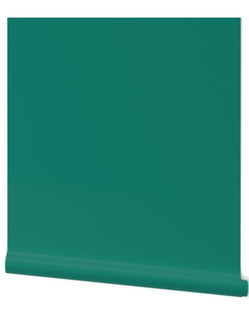 SOLID BLUE GREEN  #137e6d HTML HEX Colors Wallpaper