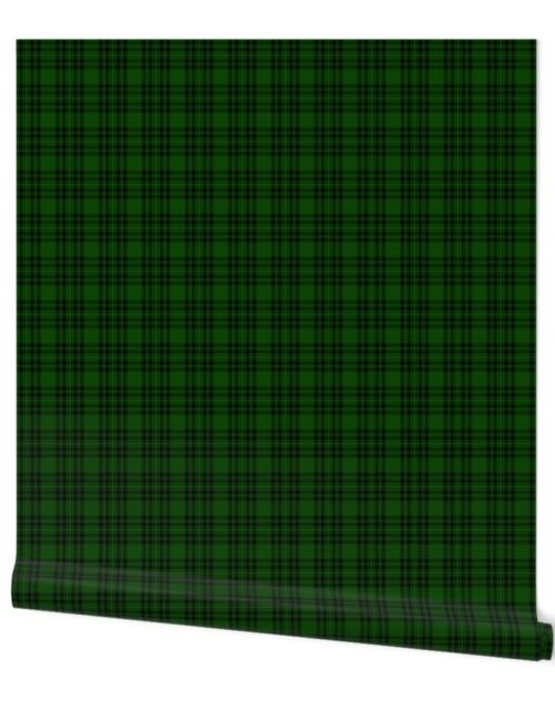 Mini Green Stewart Christmas Tartan Wallpaper