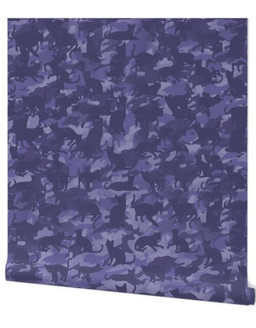 Camo Cats Camouflage in Naval Operation Seacat Blue Wallpaper