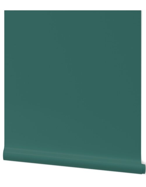 Beguiling Green Darker Shade Solid Color Coordinate Wallpaper