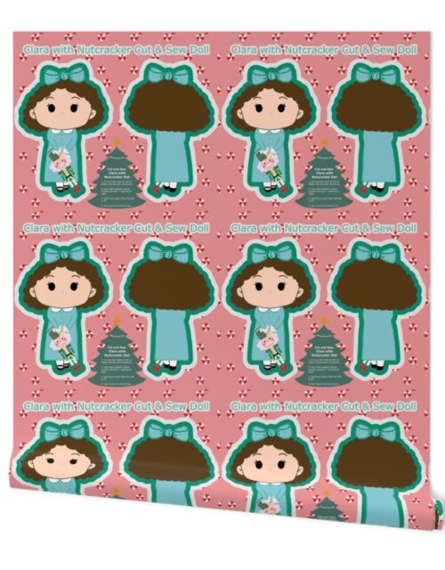 Clara with Nutcracker Cut and Sew Doll Christmas Holiday Project Wallpaper