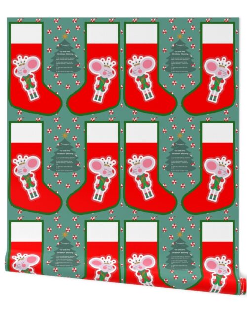 Rat King Nutcracker Christmas Stocking Wallpaper