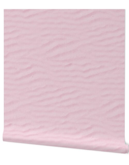 Pink Shell Beach Sand Photo-Effect Faux Sand Wallpaper