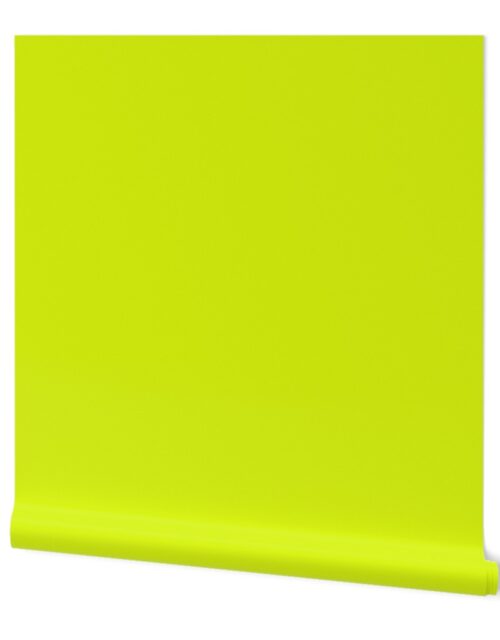 Yellow Green – Tomato Solid Color Palette Wallpaper