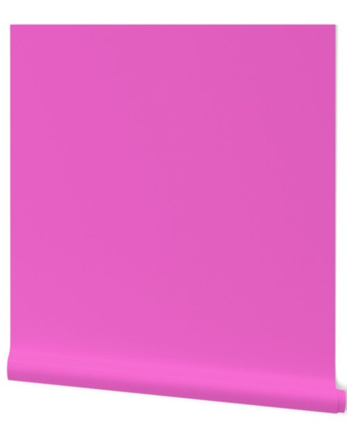 Hot Pink Breast Cancer Awareness Solid Color Trim Wallpaper