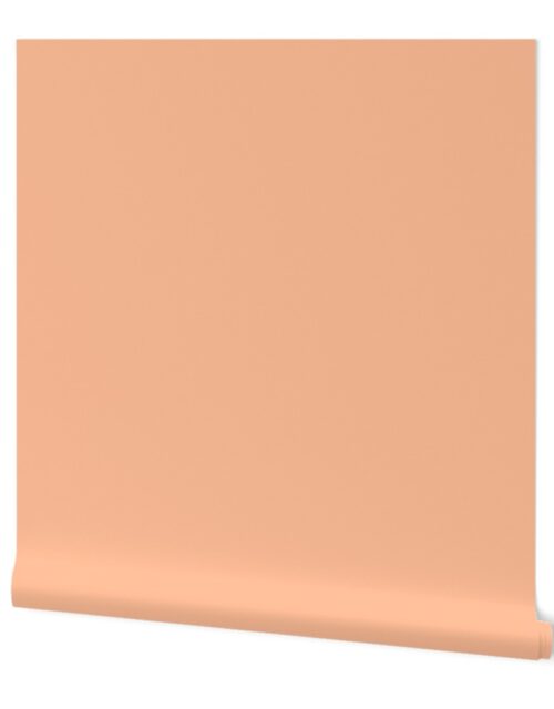Peach Fuzz Solid Design Color of the Year 2024 Wallpaper