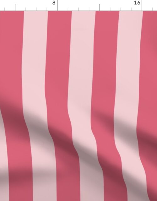 2 inch Nantucket Faded Red Cabana Tent Stripes Fabric
