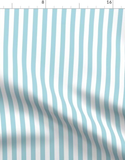 Garter Blue Sailor 1/2″ Thin Stripes Fabric