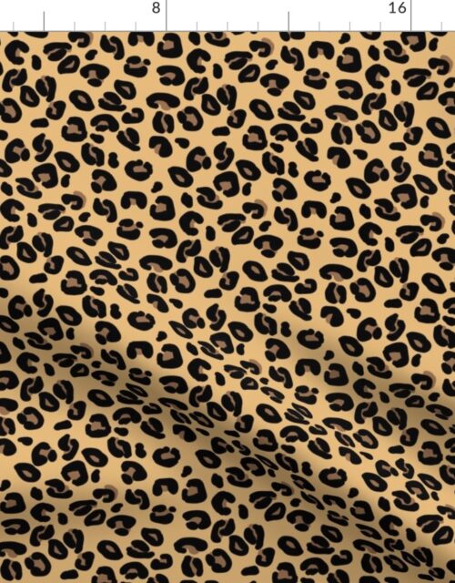 Leopard Spots Classic Beige Fabric