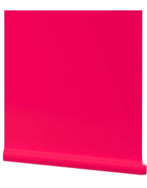 Neon Hot Pink Solid Wallpaper