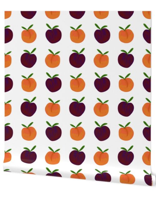 Plums and Peaches Wallpaper