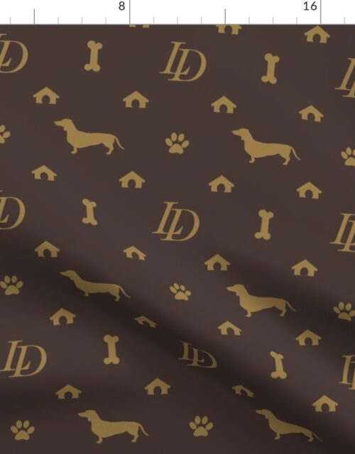 Louis Dachshund  Luxury Dog Attire Fabric