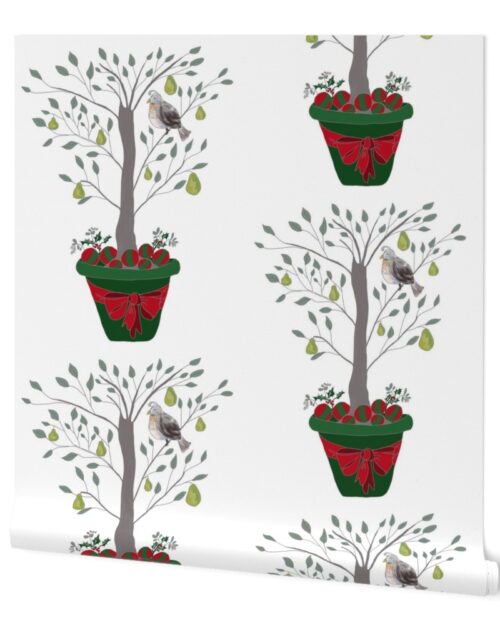 12 Days of Christmas Partridge in a Pear Tree Wallpaper