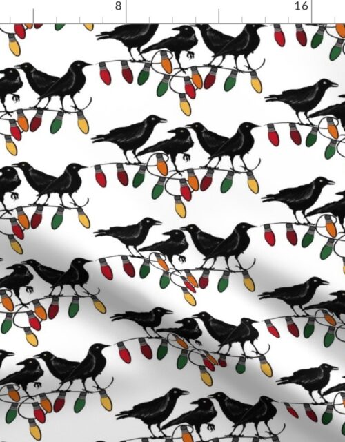 12 Days of Christmas 4 Calling Birds Fabric