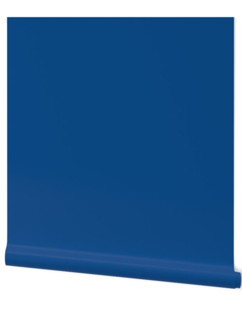 Bright Solid Color Lapis Blue Wallpaper