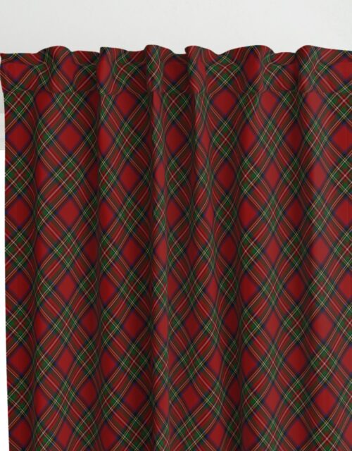 Royal Stewart Tartan Stuart Clan Plaid Tartan Curtains