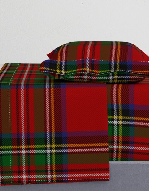 Royal Stewart Tartan Clan Plaid Sheet Set
