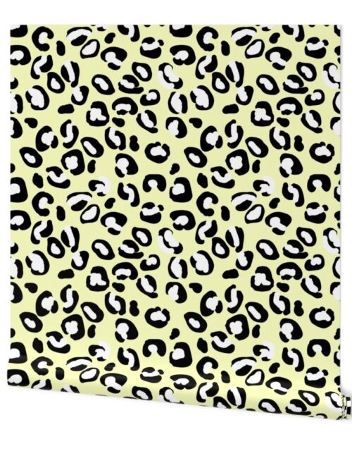 Leopard White Spots on Butter Wallpaper