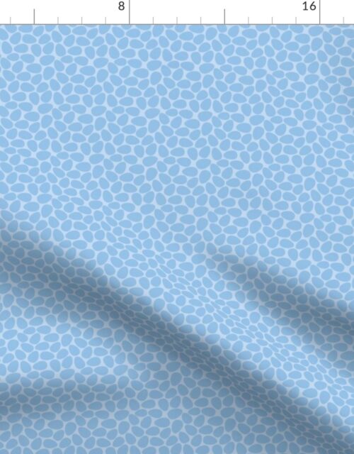 Baby Blue Pastel Easter Eggs Fabric