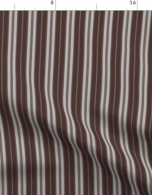 Chicory Coffee Brown on Brown Autumn Winter 2022 2023 Color Trend Mattress Ticking Fabric