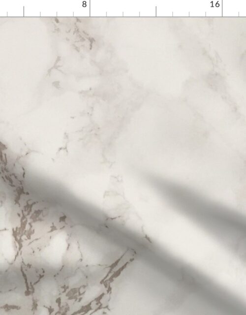 Classic Beige and White Marble Natural Stone Veining Quartz Fabric