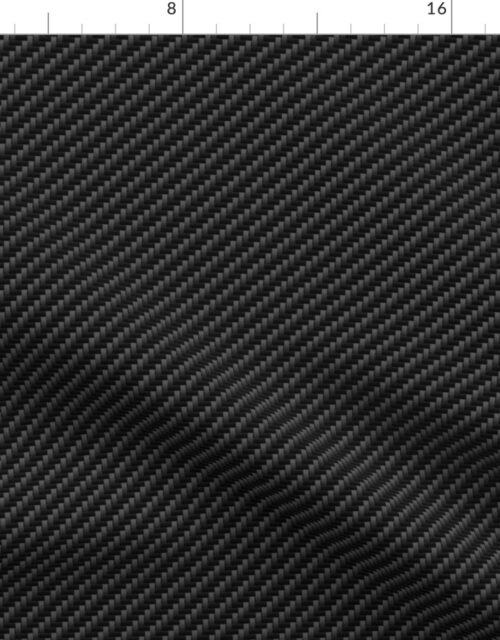 Classic Diagonal Ribbed Black Carbon Fibre  for the Man Cave Fabric