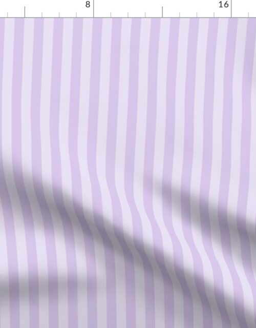 Color of the Year 2023 Digital Lavender and Tonal Lavender 1/2 Inch Cabana Stripes Fabric