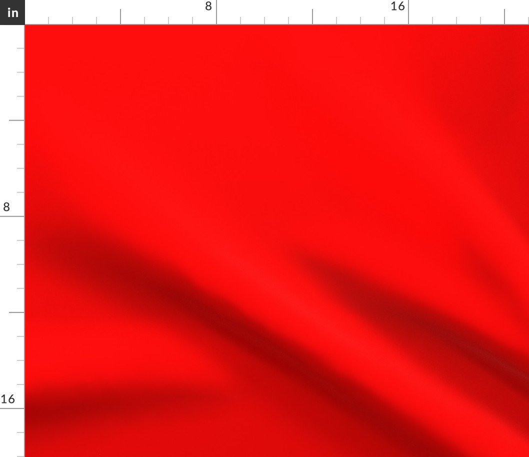 Florida Red Official State Solid Color Fabric