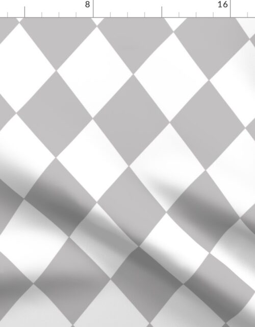 Grey Fog Diamond Pattern Fabric