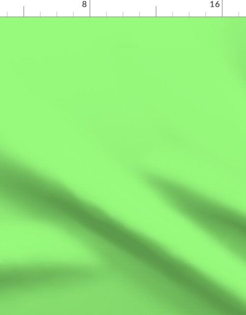 LIGHT GREEN #96f97b HTML HEX Colors Fabric
