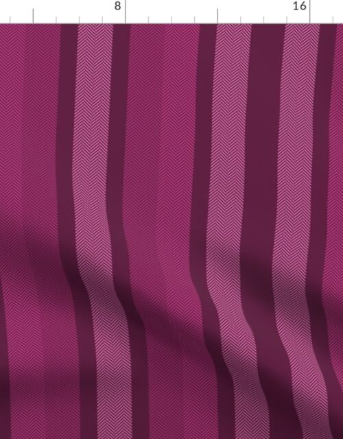 Large Berry Shades Modern Interior Design Stripe Fabric