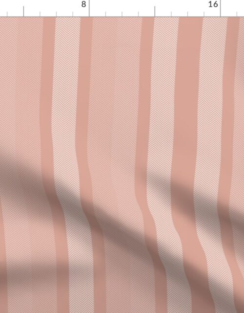 Large Blush Shades Modern Interior Design Stripe Fabric