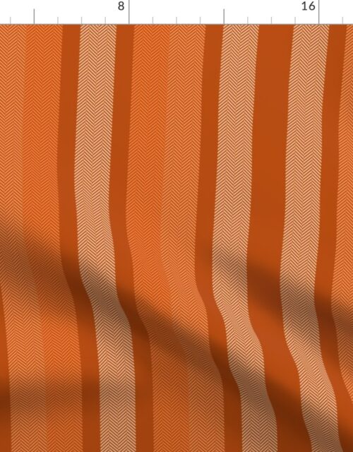 Large Carrot Shades Modern Interior Design Stripe Fabric