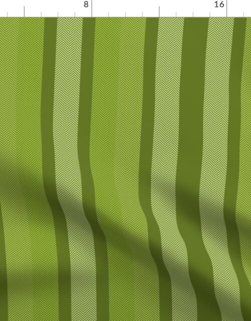 Large Lime Shades Modern Interior Design Stripe Fabric