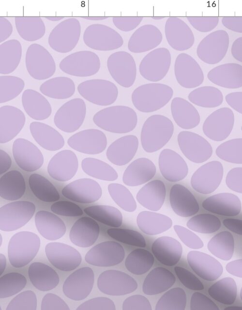 Large  Lilac Pastel Easter Eggs Fabric